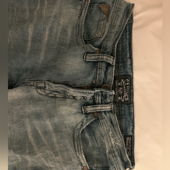 Y2K low rise Salvage Jeans - Picture 3 of 8